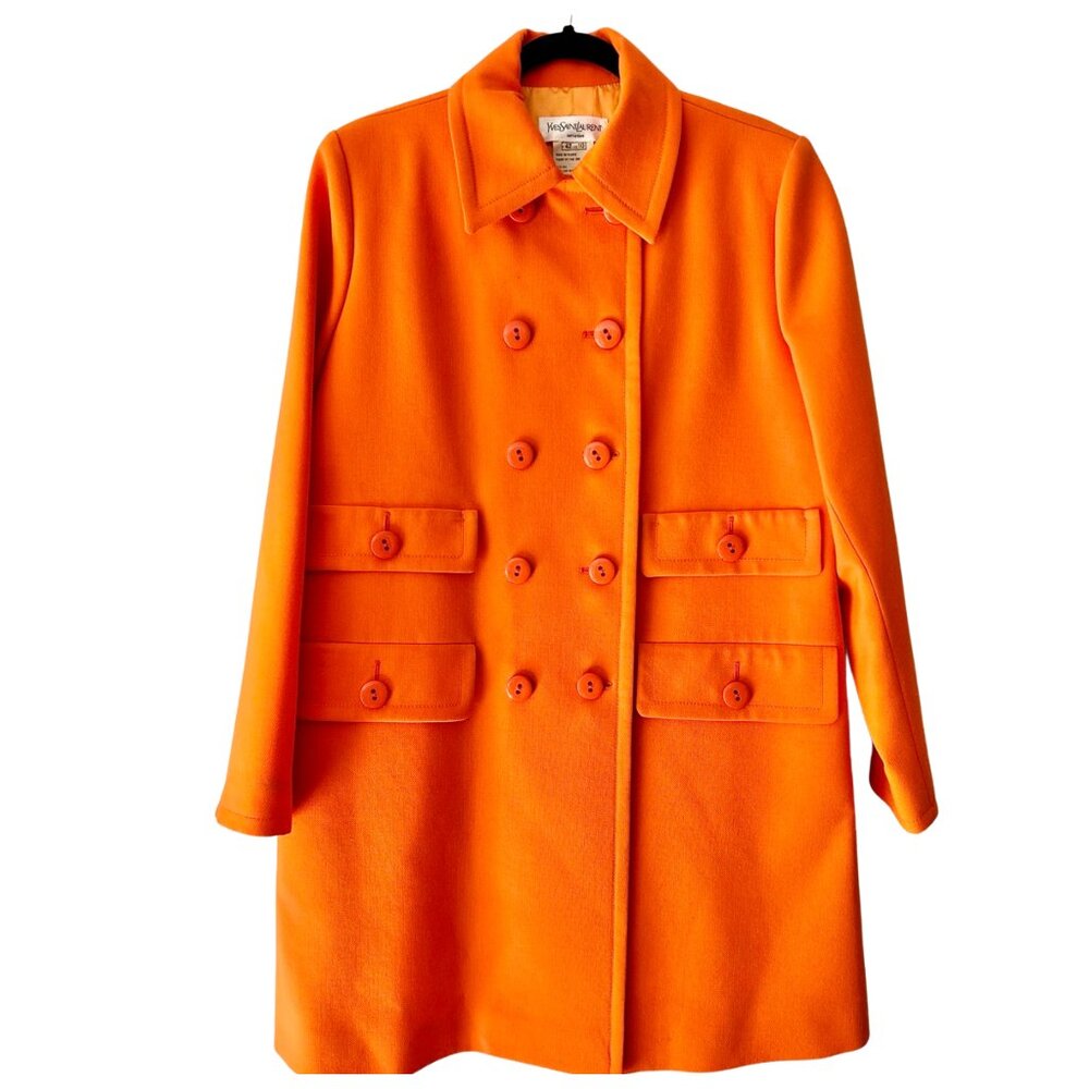 Vintage Yves Saint Laurent Coat - perfect condition size US10